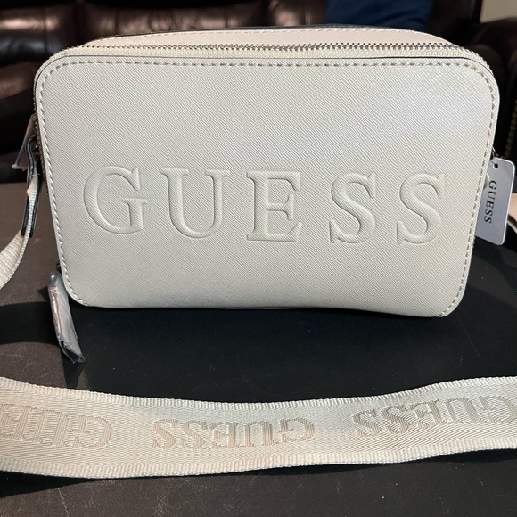 Guess Ivory Crossbody Bag - Picture 1 of 7